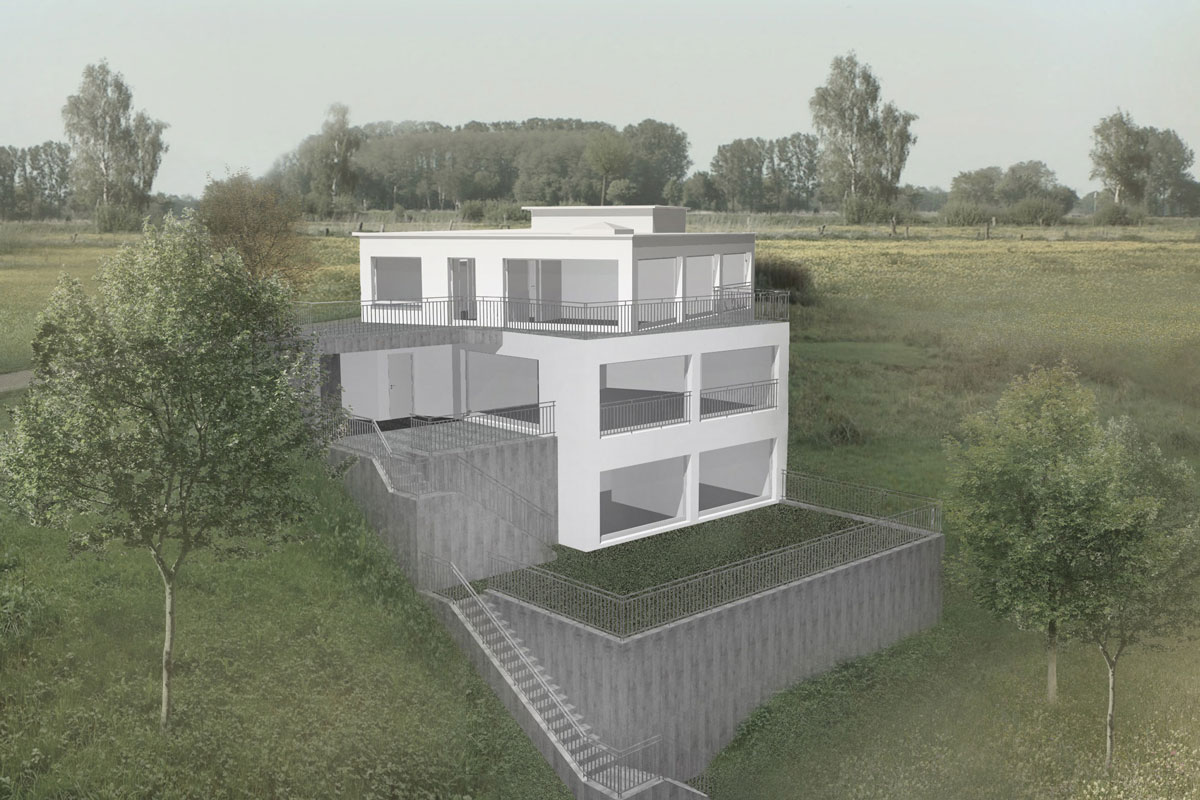 EFH an extremer Hanglage